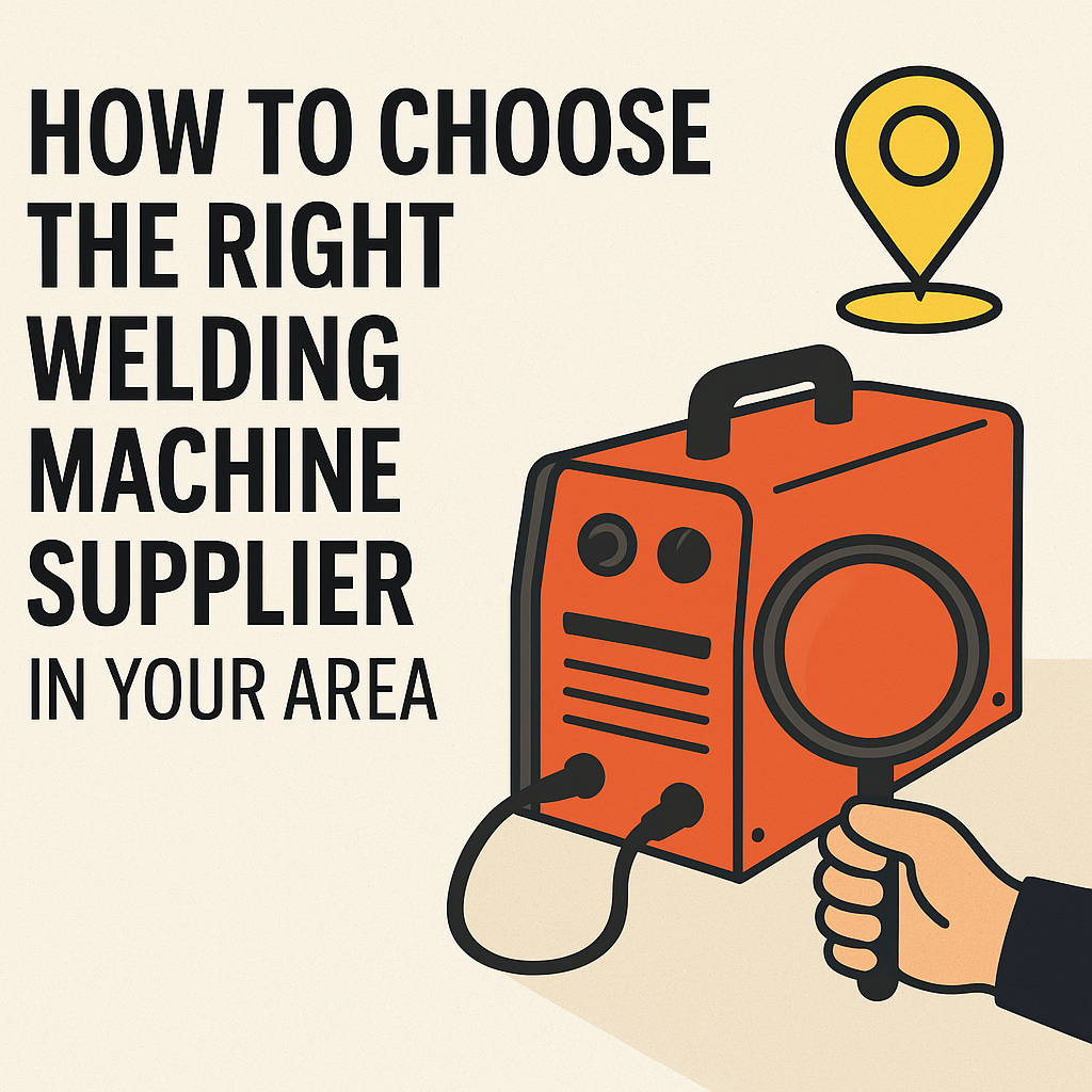 How to Choose the Right Welding Machine Supplier in Your Area