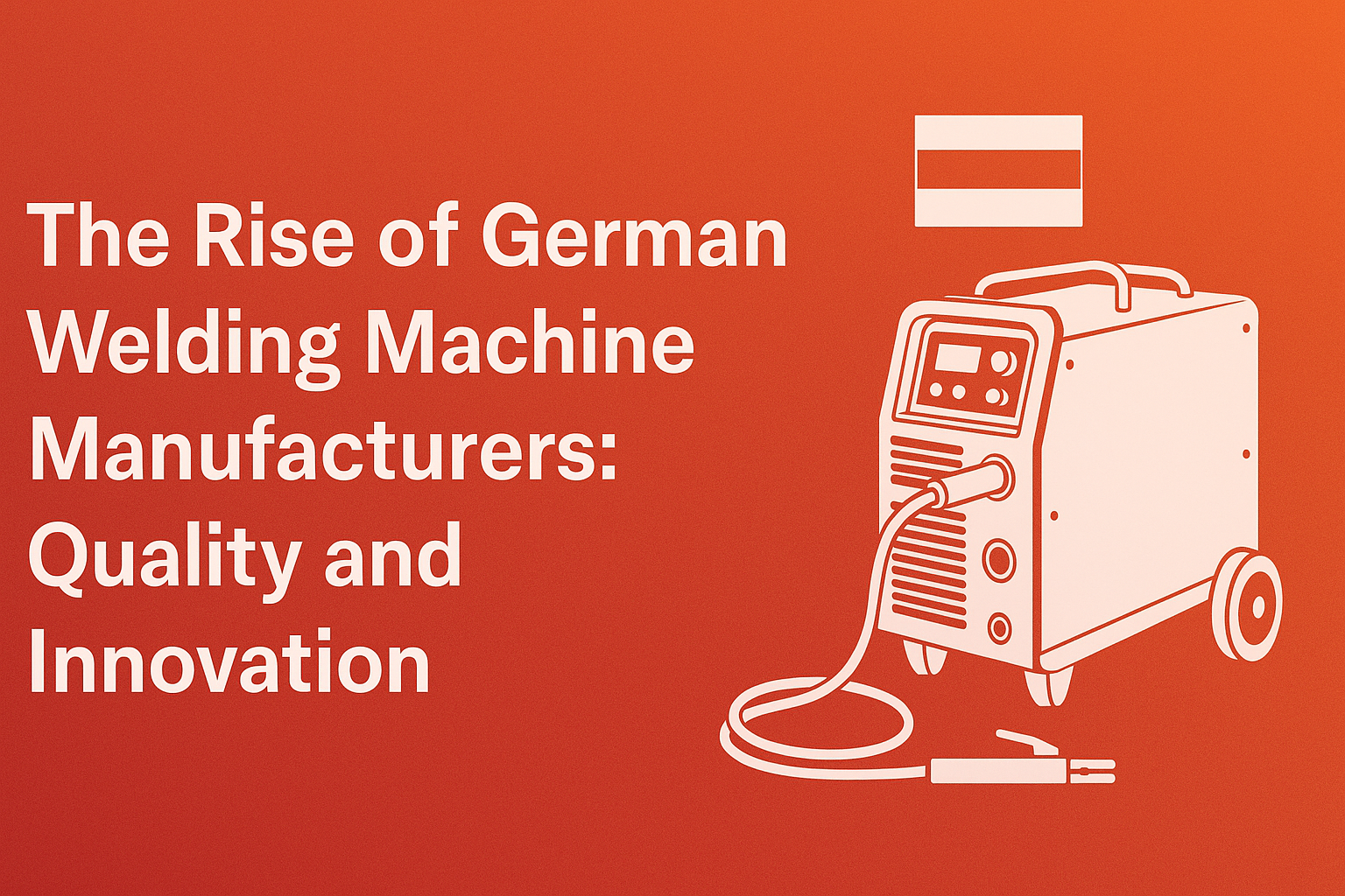 The Rise of German Welding Machine Manufacturers: Quality and Innovation